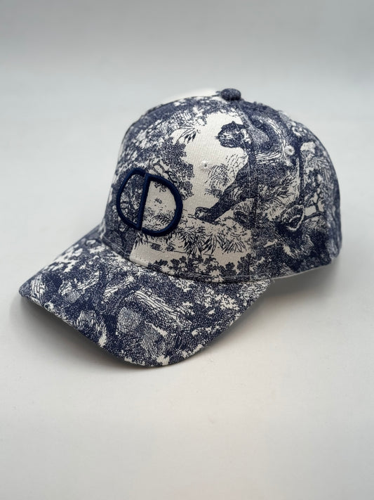 Casquette baseball toile de jouy