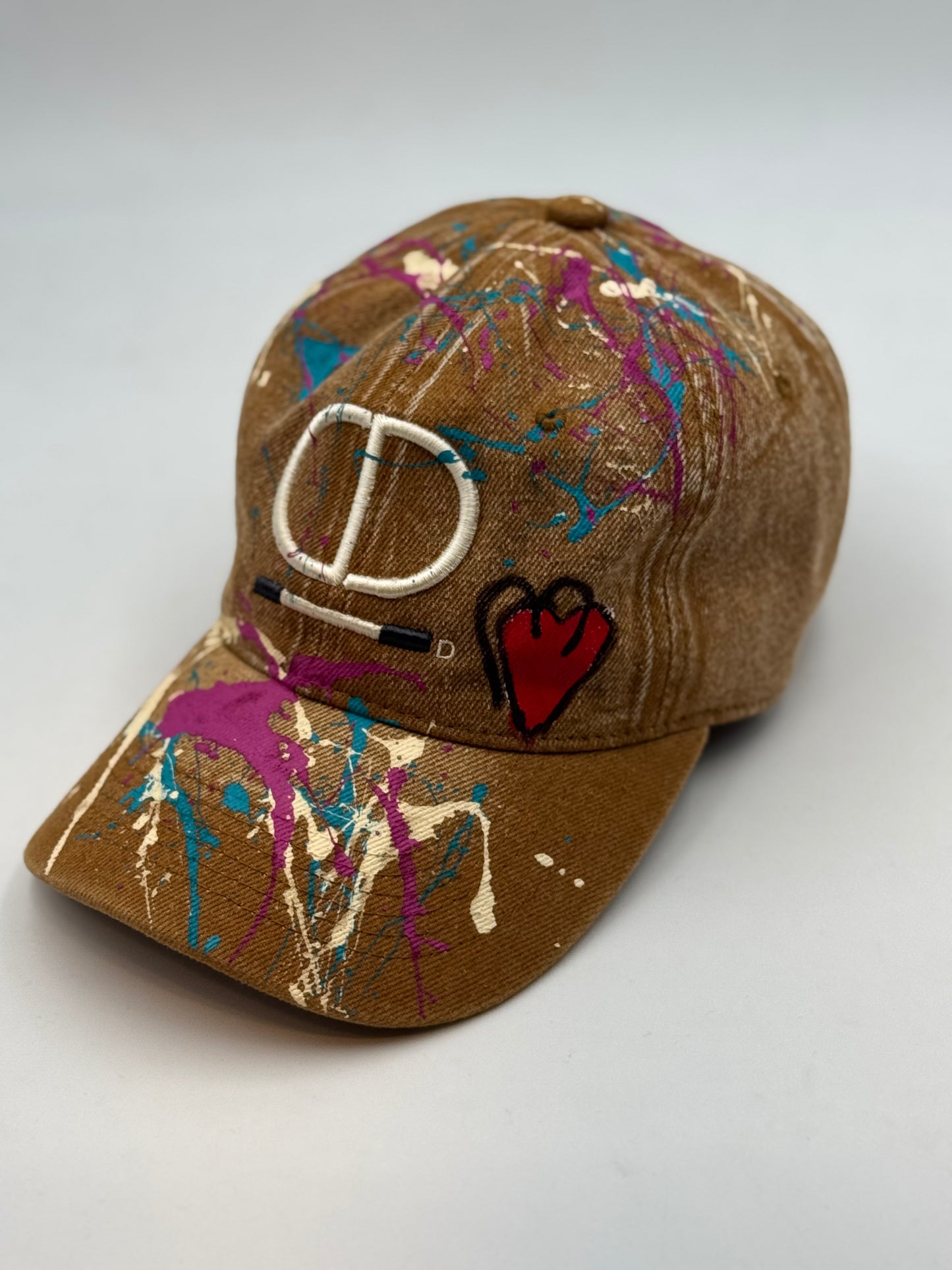 Casquette baseball painting