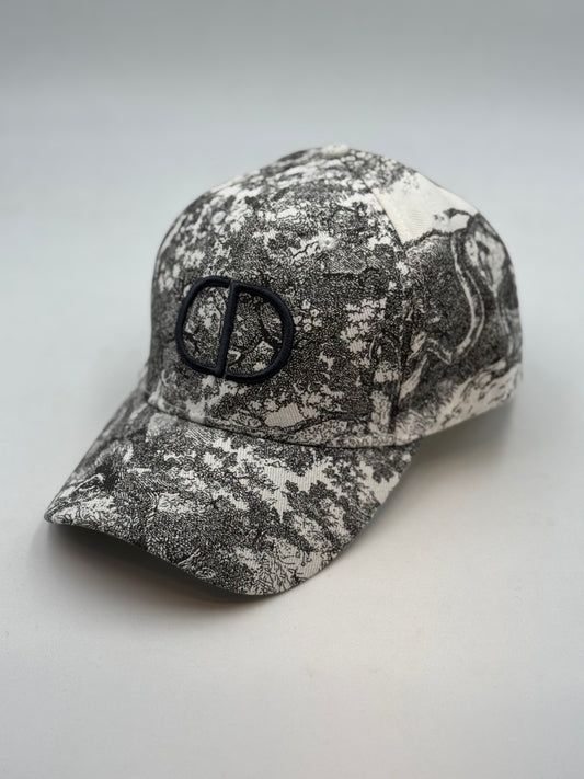 Casquette toile de jouy