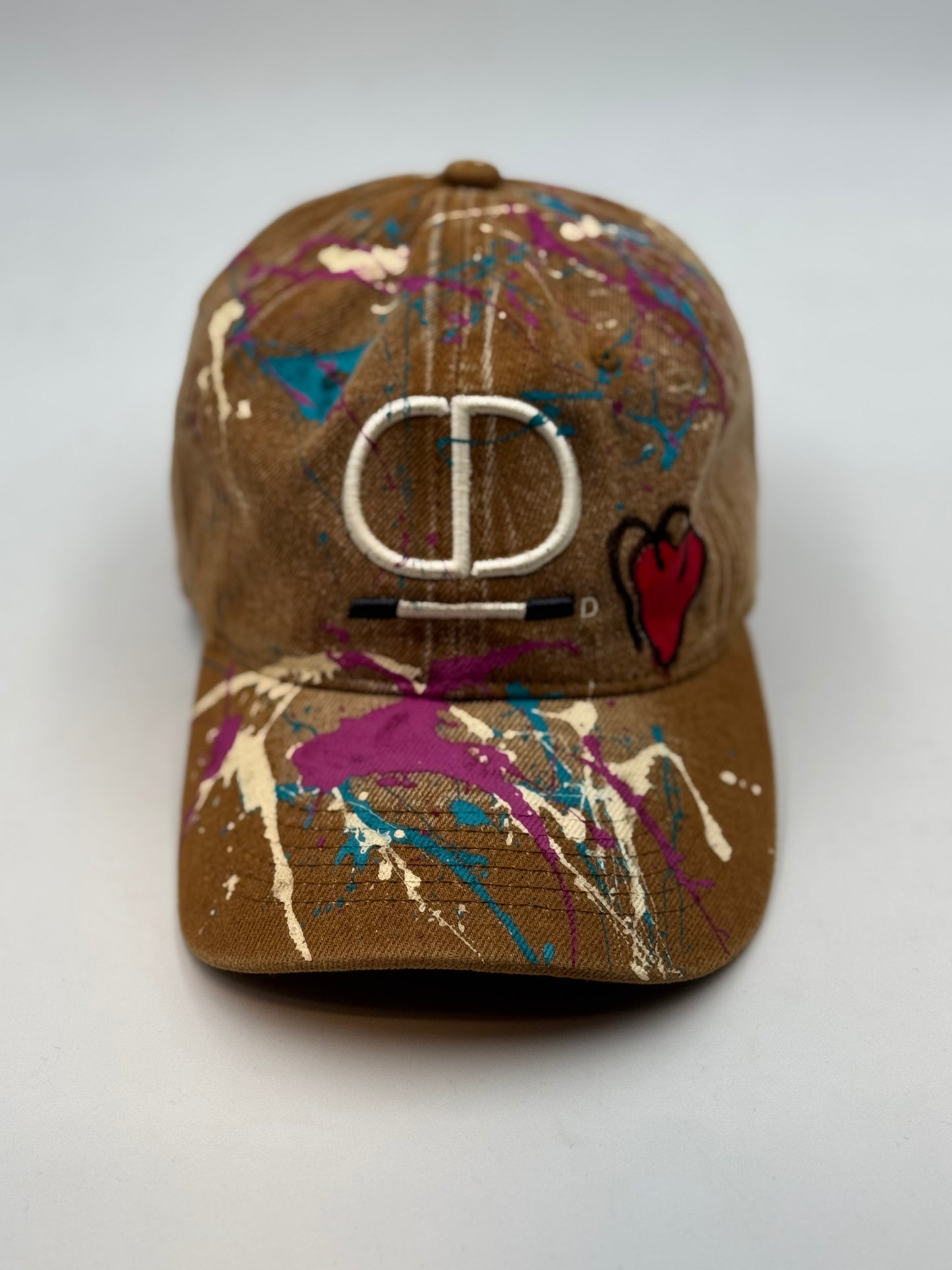 Casquette baseball painting