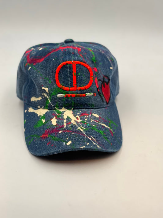 Casquette baseball painting